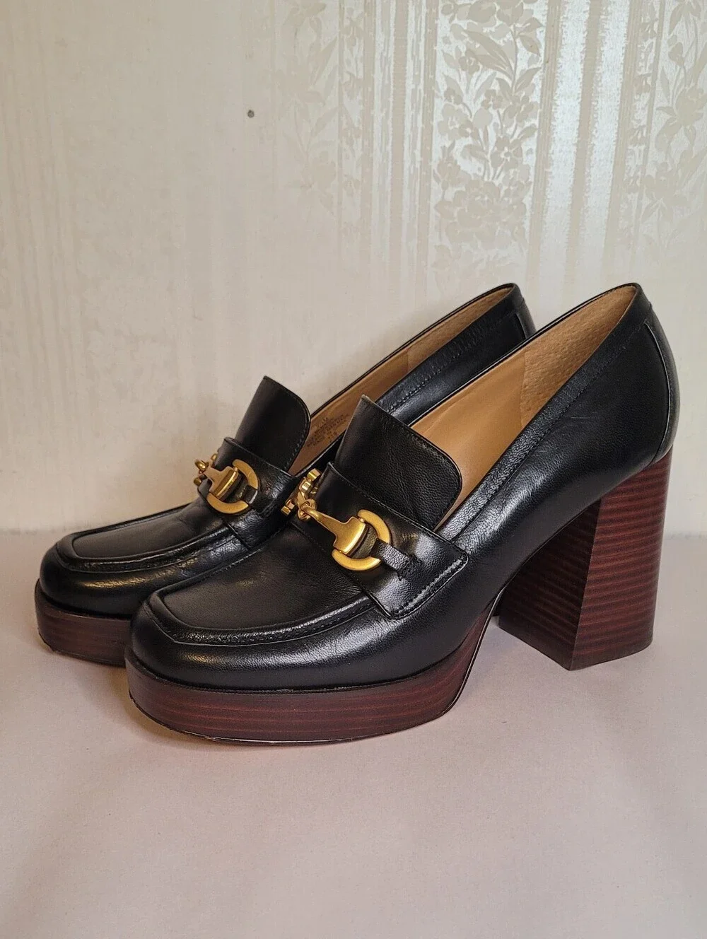 Marc Fisher Machi Bit Platform Loafer Pump 9.5